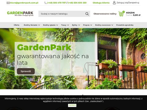 Gardenpark.com.pl - sklep ogrodniczy