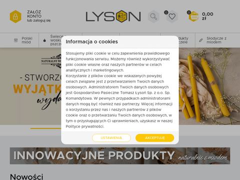 Oryginalneprezenty.pl sprzedaż miodów