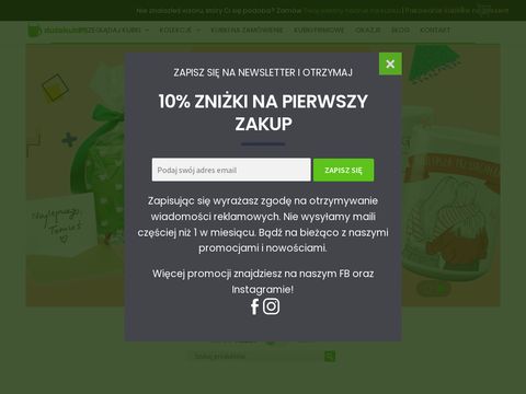 Duzekubki.pl z własnym nadrukiem
