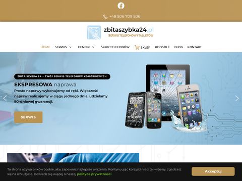 Zbitaszybka24.pl - serwis telefonów Samsung
