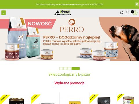 E-pazur.com sklep zoologiczny Białystok