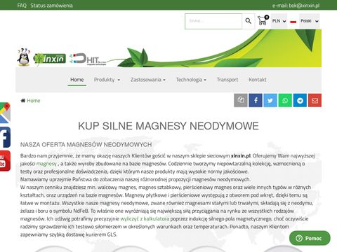 Dhit.pl magnes neodymowy sklep