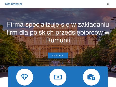 TotalBrand.pl - działalność gospodarcza w Rumunii