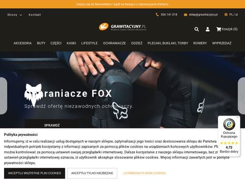 Grawitacyjny.pl sklep internetowy z rowerami