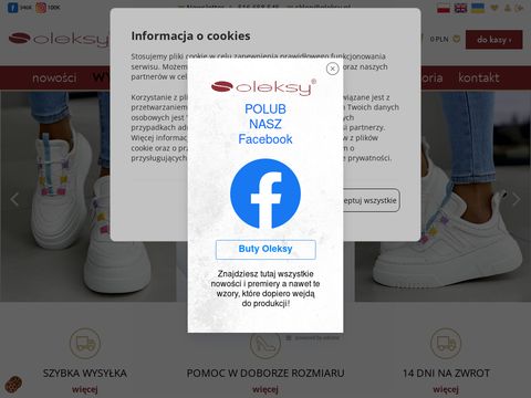 Oleksy.pl internetowy sklep obuwniczy