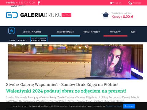 Galeriadruku.com.pl nowoczesne obrazy na ścianę