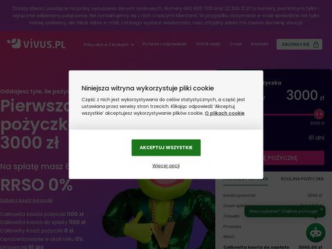 Vivus.pl - pożyczka przez internet