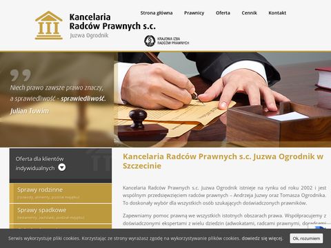 Prawnicy.szczecin.pl - radca prawny Szczecin