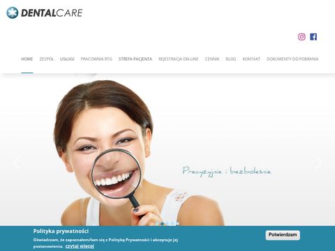 Dental-care.pl Bielsko dbamy o twój uśmiech