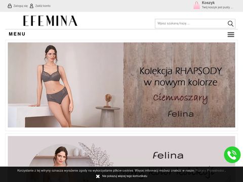 Efemina.pl - sklep internetowy odziez damska i męska