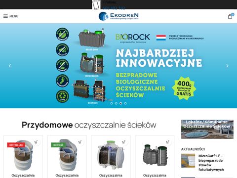Ekodrensklep.pl systemy deszczowo-ściekowe