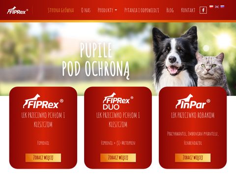 Fiprex.pl preparat na kleszcze dla kota