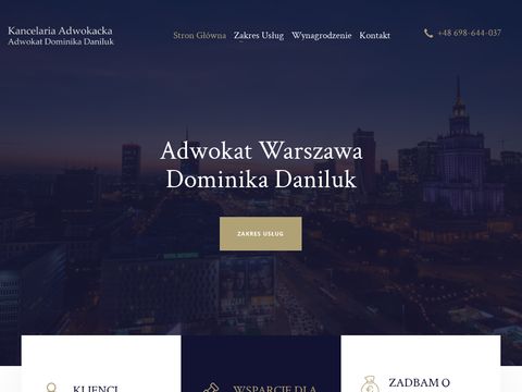 Adwokatdaniluk-warszawa.pl - kancelaria adwokacka