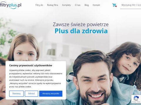 Filtryplus.pl do oczyszczaczy powietrza