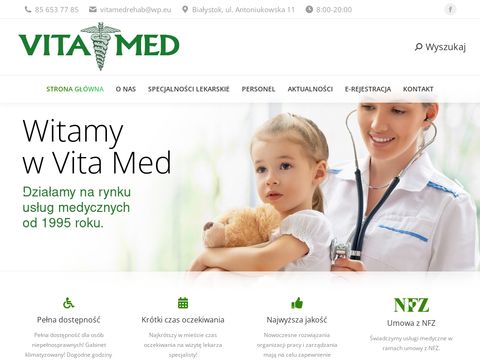 Centrum Medyczne Vitamed stomatolog Białystok