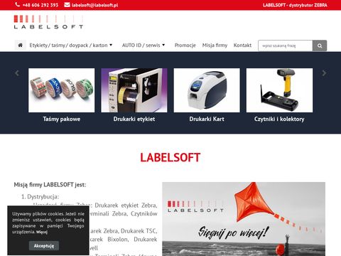 Labelsoft.pl czytniki kodu, drukarki Zebra