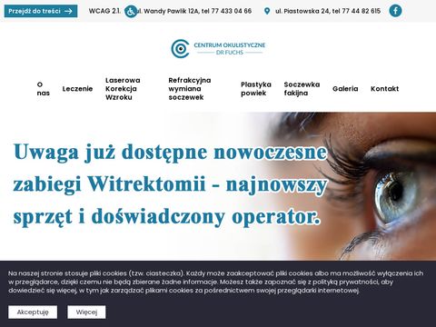 Centrumokulistyczne.com.pl zaćma