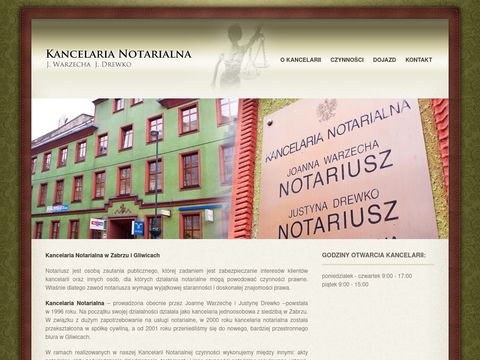 Notariuszegliwice.pl Kancelaria Notarialna Zabrze