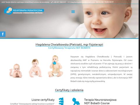 Magdapietrzak.com fizioterapia dzieci