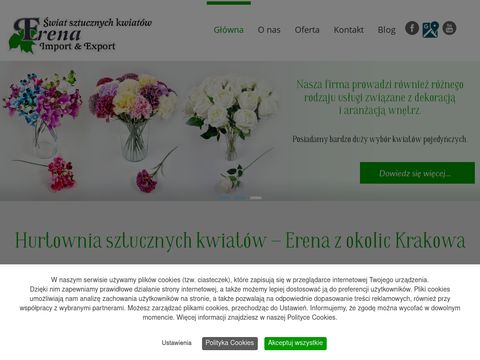 Erena.pl kwiaty sztuczne