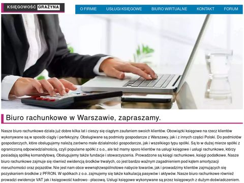 Ksiegowosc-grazyna.pl biuro rachunkowe Warszawa