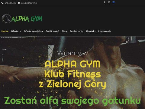 Alphagym.pl fitness Zielona Góra