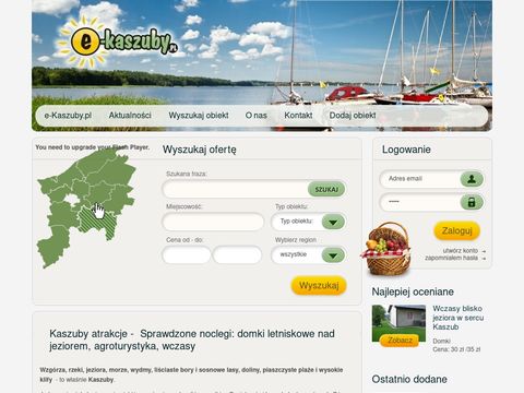 E-Kaszuby.pl - noclegi, wczasy, agroturystyka