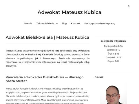 Adwokatkubica.pl kancelaria adwokacka