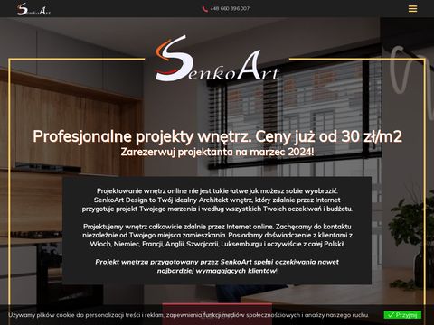 Senkoart.pl projektowanie design wnętrz