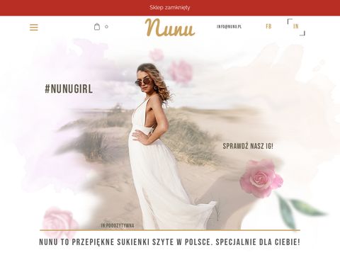 Nunu.pl sklep internetowy z sukienkami