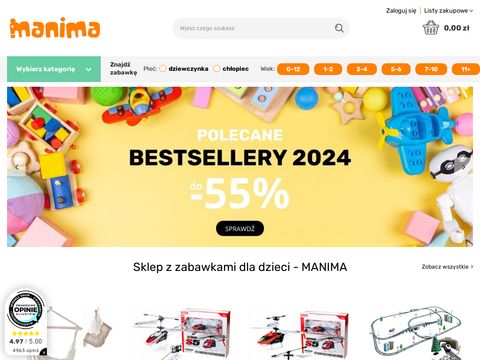 Manima.pl - sklep z zabawkami dla dzieci