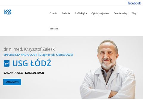 Krzysztofzaleski.pl badania USG Łódź