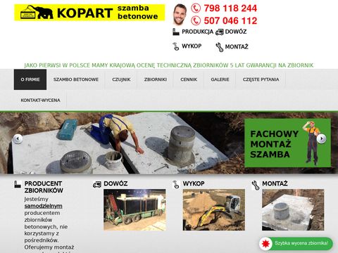 Szamba-pl.pl producent szamb betonowych