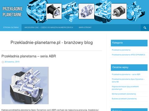 Przekladnie-planetarne.pl - branżowy blog