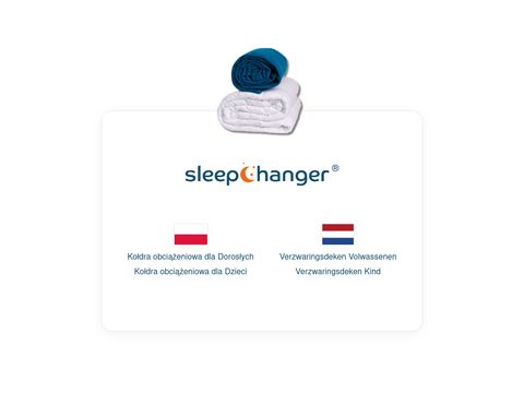 Sleep-changer.com kołdry obciążeniowe dla dzieci
