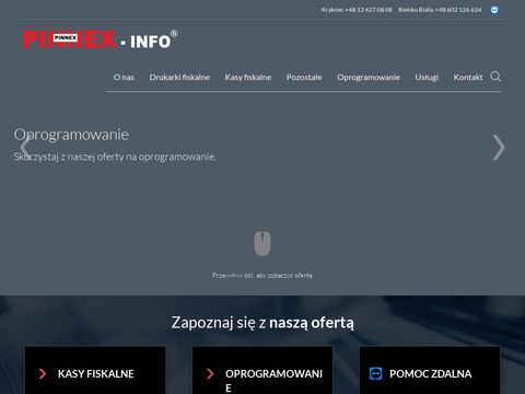 Pinnex.pl kasy fiskalne Kraków