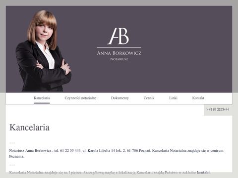 Kancelaria Notarialna Anna Borkowicz