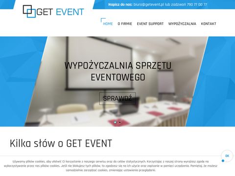 Getevent.pl wynajem mobilnych szatni