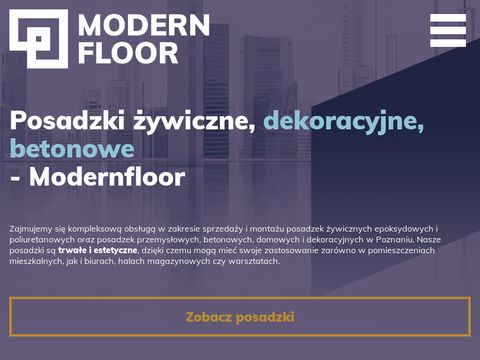 Modernfloor.pl posadzki betonowe Poznań