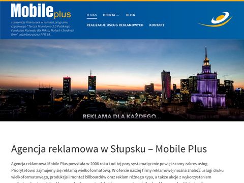 Mobile Plus reklama Słupsk