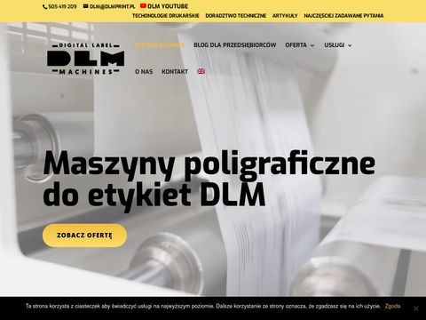 Dmprint.pl maszyny drukarskie DLM