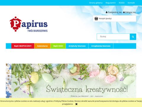 Skleppapirus.pl artykuły biurowe