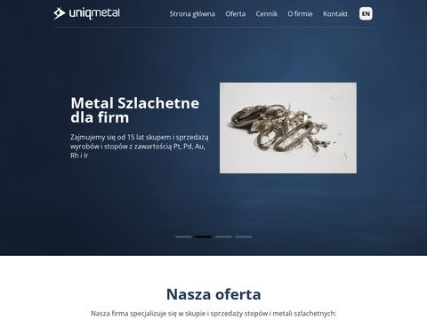 Uniqmetal.pl - skup srebra