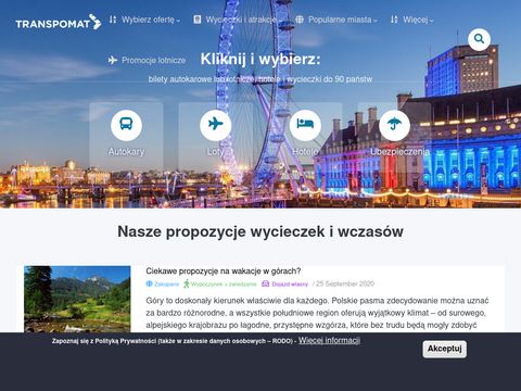Transpomat.pl bilet lotniczy