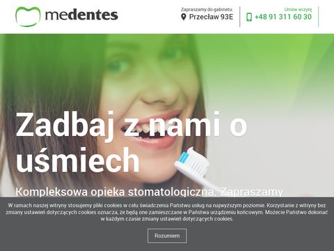 Medentes.pl kliniki implantologiczne Szczecin