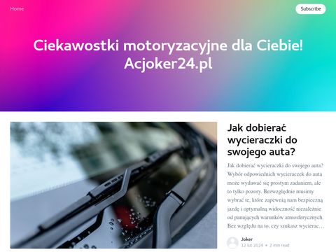 Acjoker24.pl auto pomoc