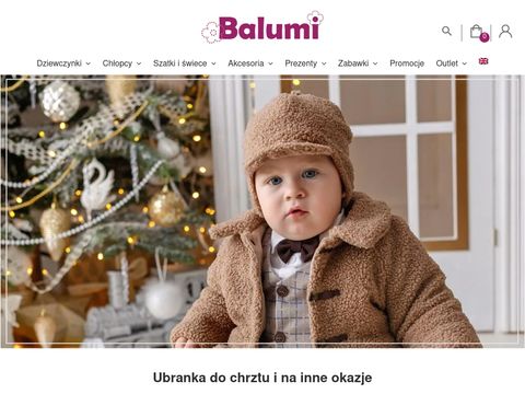 Balumi - ubranka do chrztu Warszawa