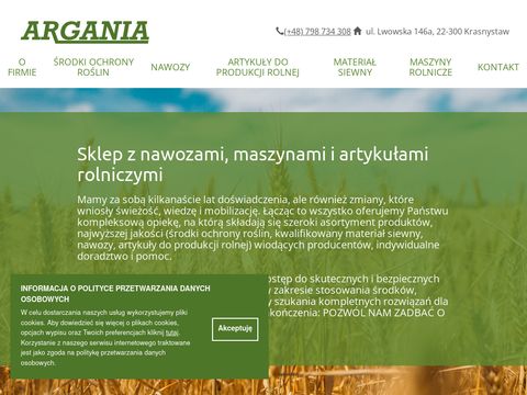 Argania.info - sklep z nawozami