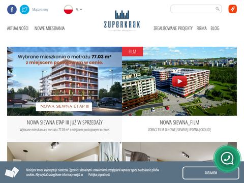 Superkrak.com.pl mieszkania Kraków nowe inwestycje