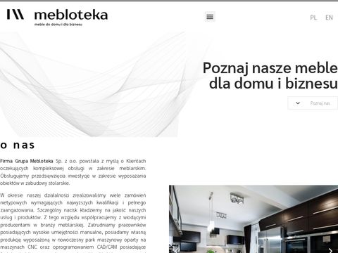 Mebloteka.com.pl meble, zabudowy meblowe, kuchnie